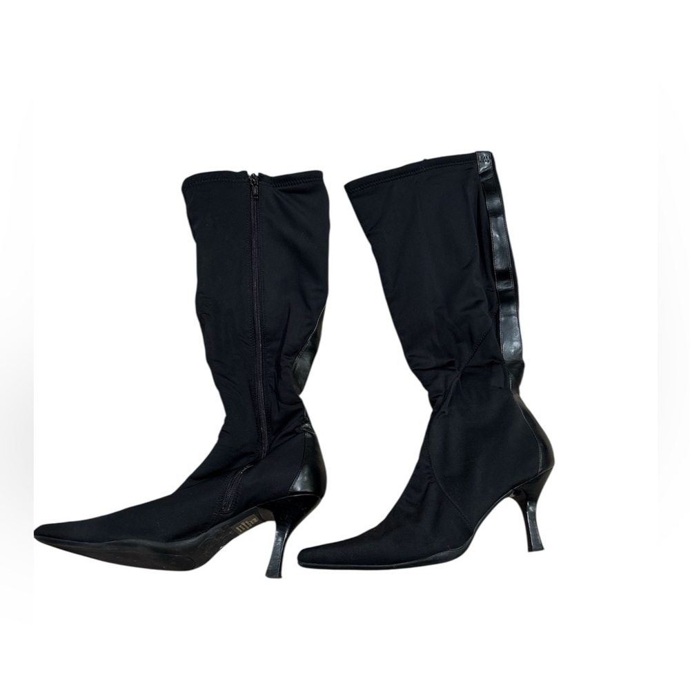 Nine West Black Heeled Boots